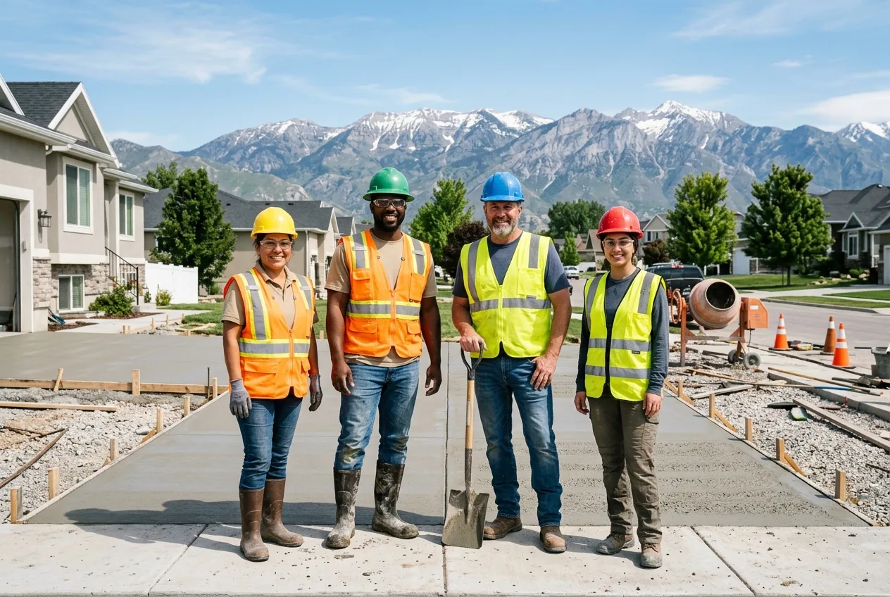 Saratoga Springs Concrete Pros professional team — concrete services in Saratoga Springs, UT