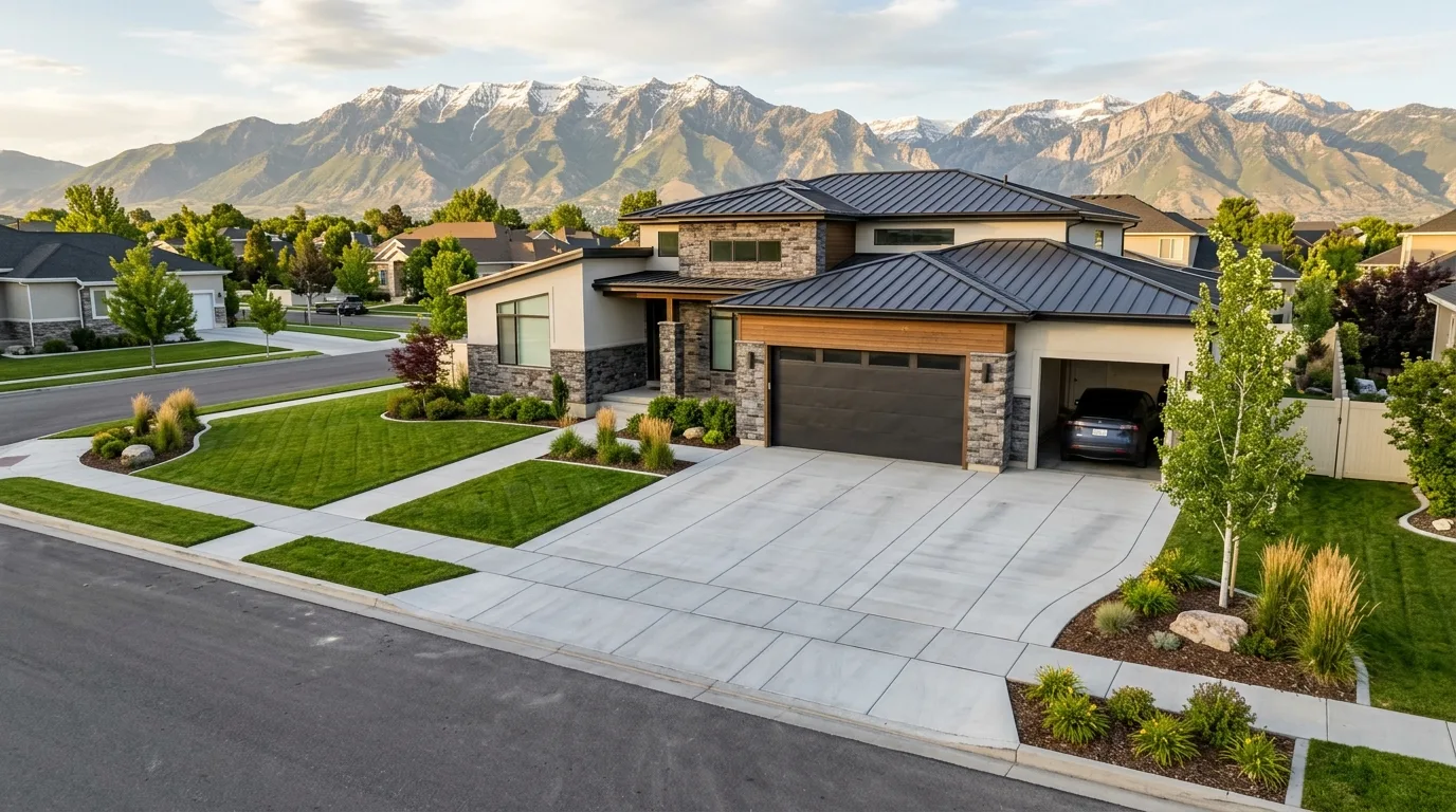 Concrete Driveway Cost in Saratoga Springs UT [2026]